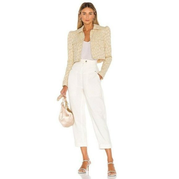 Lovers + Friends Jerry Jacket Neutral Leopard.  SZ S - Picture 4 of 5